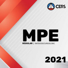 MPE | Promotor de Justiça do Ministério Público Estadual 2021 CERS