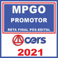 MPGO - Promotor de Justiça - Reta Final 2021