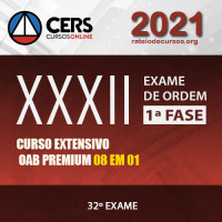 OAB 1ª FASE XXXII (32) EXAME DE ORDEM - EXTENSIVO PREMIUM - CERS