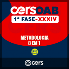 OAB 1ª FASE XXXIV (34º EXAME) 8 em 1 Premium - CERS
