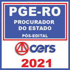 PGE RO - Procurador do Estado Pós Edital  - Reta Final 2021 C