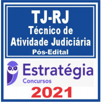 TJ RJ (Técnico de Atividades Judiciária) Pós Edital 2021– E