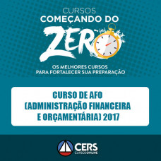 Curso de Afo (Administração Financeira E Orçamentária) - Começando Do Zero 2017
