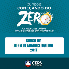 Curso de Direito Administrativo - Começando Do Zero 2017