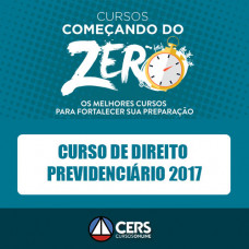 Curso de Direito Previdenciário - Começando Do Zero 2017
