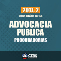 ADVOCACIA PÚBLICA (PROCURADORIAS) 2017.2