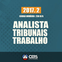 ANALISTA DE TRIBUNAIS DO TRABALHO - TRT TST - 2017.2