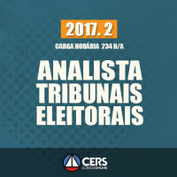 ANALISTA JUDICIÁRIO DE TRIBUNAIS ELEITORAIS -TRE - 2017.2