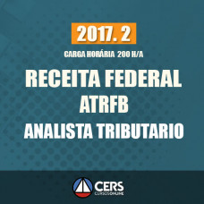 ANALISTA TRIBUTÁRIO DA RECEITA FEDERAL DO BRASIL - ATRFB - 2017.2