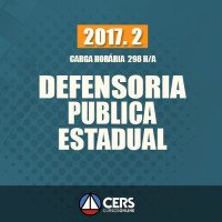 DEFENSORIA PÚBLICA ESTADUAL 2017.2