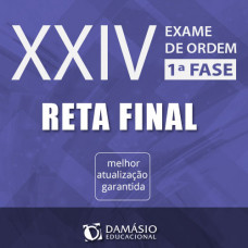 OAB XXIV 1ª FASE - RETA FINAL  - DAMÁSIO