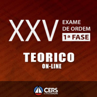 OAB XXV 1ª FASE - EXTENSIVO TEÓRICO ONLINE 2017