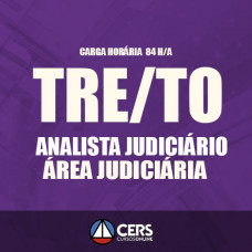 TRE TO Pós Edital  2017 - ANALISTA JUDICIÁRIO - ÁREA JUDICIÁRIA