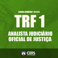 TRF 1ª Região - Pós Edital  2017 - OFICIAL DE JUSTIÇA AVALIADOR FEDERAL