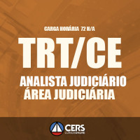 TRT CE Pós Edital  2017 - ANALISTA JUDICIÁRIO - ÁREA JUDICIÁRIA