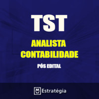 TST Pós Edital -  ANALISTA JUDICIÁRIO - CONTABILIDADE 2017 (E)