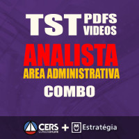 TST Pós Edital COMBO 2017 - ANALISTA JUDICIÁRIO - ÁREA ADMINISTRATIVA