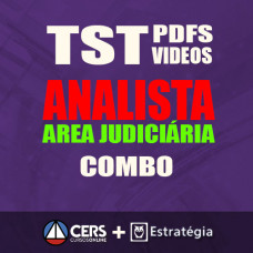 TST Pós Edital COMBO 2017 - ANALISTA JUDICIÁRIO - ÁREA JUDICIÁRIA
