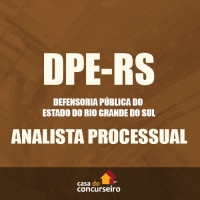 DPE/RS - ANALISTA PROCESSUAL - DEFENSORIA PÚBLICA DO RS