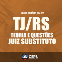 TJ RS - Juiz de Direito Substituto 2017 - CERS