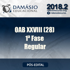 OAB XXVIII (28) 1ª FASE - Regular – Damásio - EXAME DA ORDEM
