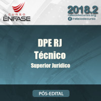 DPE RJ - Técnico Superior Jurídico - Reta Final - Ênfase - 2018