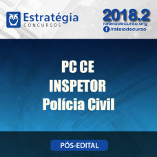 PC CE INSPETOR - Estrategia 2018