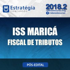 ISS Maricá Pós Edital 2018 - FISCAL DE TRIBUTOS - E