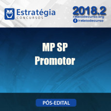 MP SP PROMOTOR - ESTRATEGIA 2018
