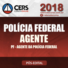 PF Pós Edital 2018 - Polícia Federal Agente - C