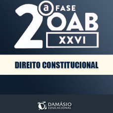 OAB 2ª Fase XXVI - Direito Constitucional - 26º Exame - (D)