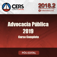 Advocacia Pública + Direito Sumular + Complementares - Cers 2019 