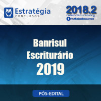Banrisul - Escriturário - Estratégia 2019