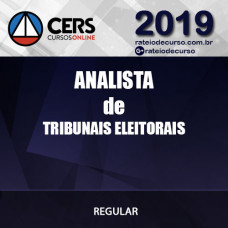 Analista de Tribunais Eleitorais - Cers 2019