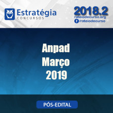 Anpad  - Março - Teste Preparatório - Estratégia 2019