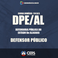 DPE/AL -  DEFENSORIA PÚBLICA DO ESTADO DE ALAGOAS