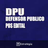 DPU  Pós Edital 2017 – Defensor Público Da União – E
