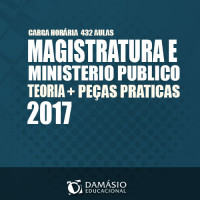 Magistratura e Mp 2017  - Teoria e peças - D