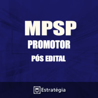 MP SP PÓS EDITAL 2017 – Ministério Público de São Paulo Promotor de Justiça - E