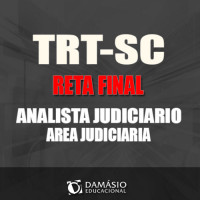 TRT SC ANALISTA JUDICIÁRIO ÁREA ADMINISTRATIVA TRT 12 – RETA FINAL 2017 – D