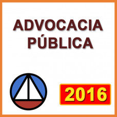 ADVOCACIA PÚBLICA  2016 - COMPLETO