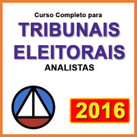 ANALISTA JUDICIÁRIO DE TRIBUNAIS ELEITORAIS  - 2016