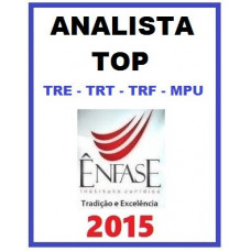 Analista TOP 2015 TRE TRT TRF MPU