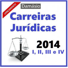 Carreiras Jurídicas 2014 Intensivo (Módulos I, II, III e IV)