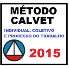 DIREITO TRABALHO, PROCESSUAL COLETIVO DO TRABALHO - MÉTODO CALVET CERS - 2015