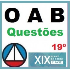 OAB XIX (19º Exame) 1ª Fase - RESOLUÇÃO DE QUESTÕES