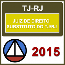 TJ RJ - Juiz de Direito Substituto 2015