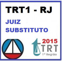 TRT 1ª Região (Rio de Janeiro) TRT1 TRT RJ Juiz do Trabalho 2015