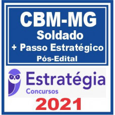 CBM MG (Soldado + Passo) Pós Edital 2021