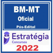 CBM MT (Oficial) Pós Edital – Estratégia 2022